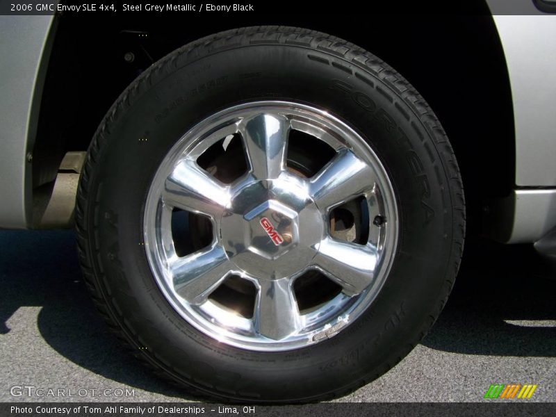 Steel Grey Metallic / Ebony Black 2006 GMC Envoy SLE 4x4