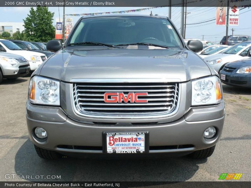 Steel Grey Metallic / Ebony Black 2006 GMC Envoy SLT 4x4