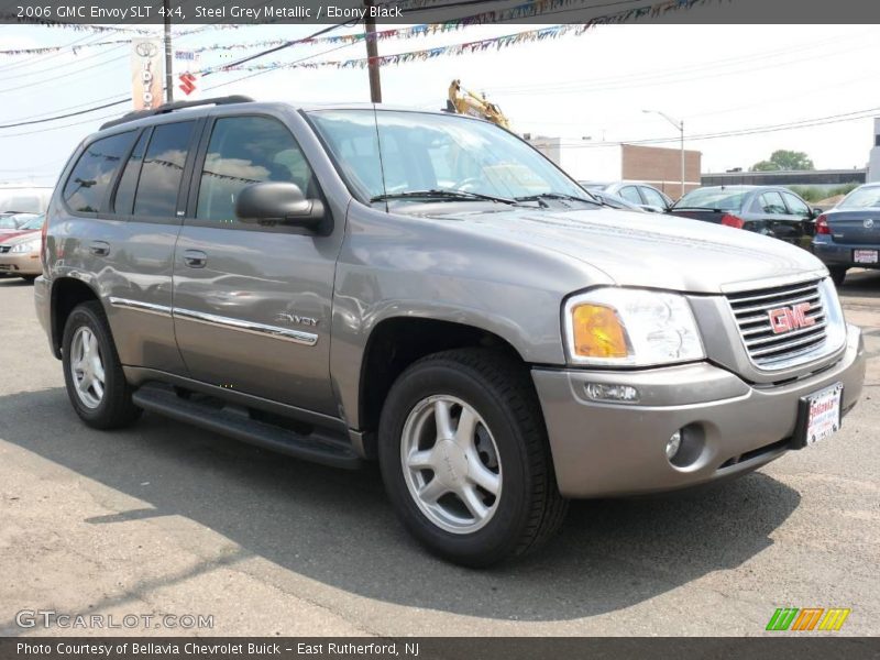 Steel Grey Metallic / Ebony Black 2006 GMC Envoy SLT 4x4