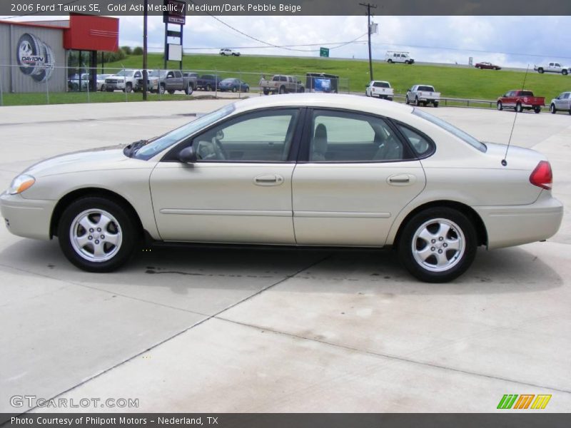 Gold Ash Metallic / Medium/Dark Pebble Beige 2006 Ford Taurus SE