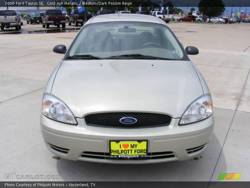 Gold Ash Metallic / Medium/Dark Pebble Beige 2006 Ford Taurus SE