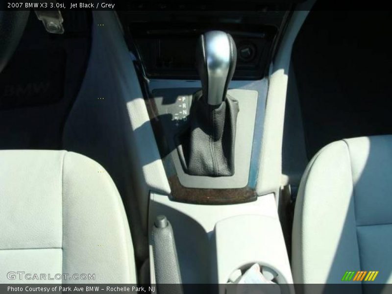 Jet Black / Grey 2007 BMW X3 3.0si