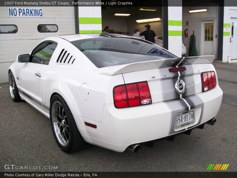Performance White / Light Graphite 2007 Ford Mustang Shelby GT Coupe