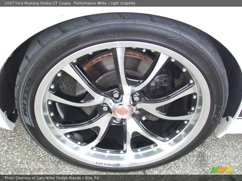 Performance White / Light Graphite 2007 Ford Mustang Shelby GT Coupe