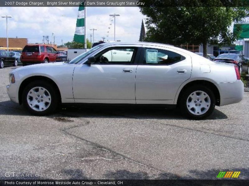 Bright Silver Metallic / Dark Slate Gray/Light Slate Gray 2007 Dodge Charger