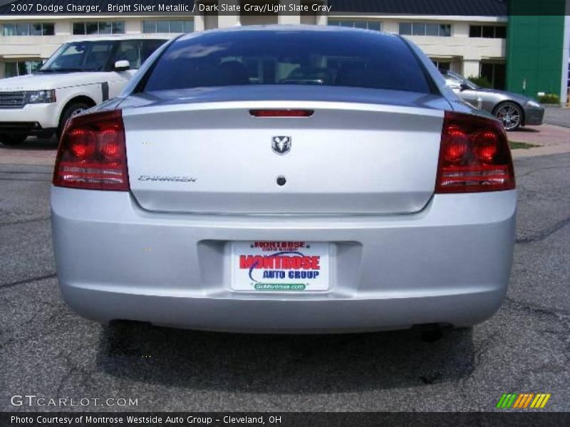 Bright Silver Metallic / Dark Slate Gray/Light Slate Gray 2007 Dodge Charger