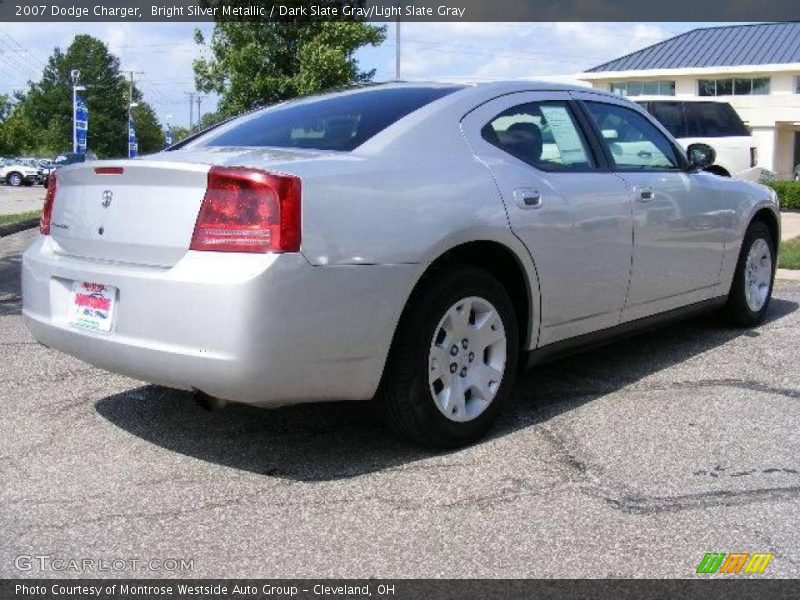 Bright Silver Metallic / Dark Slate Gray/Light Slate Gray 2007 Dodge Charger