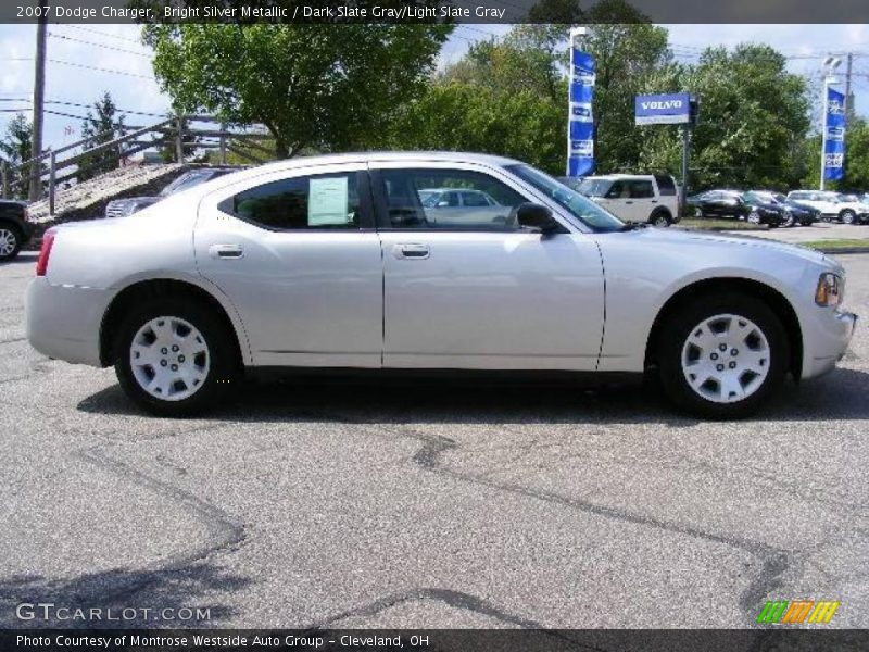 Bright Silver Metallic / Dark Slate Gray/Light Slate Gray 2007 Dodge Charger