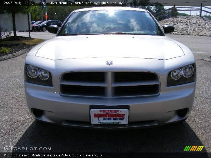 Bright Silver Metallic / Dark Slate Gray/Light Slate Gray 2007 Dodge Charger