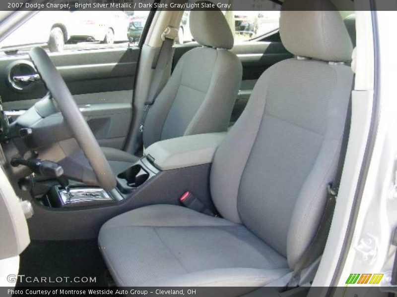 Bright Silver Metallic / Dark Slate Gray/Light Slate Gray 2007 Dodge Charger