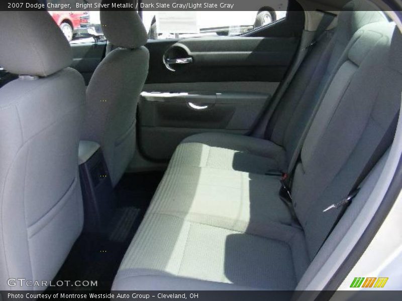 Bright Silver Metallic / Dark Slate Gray/Light Slate Gray 2007 Dodge Charger