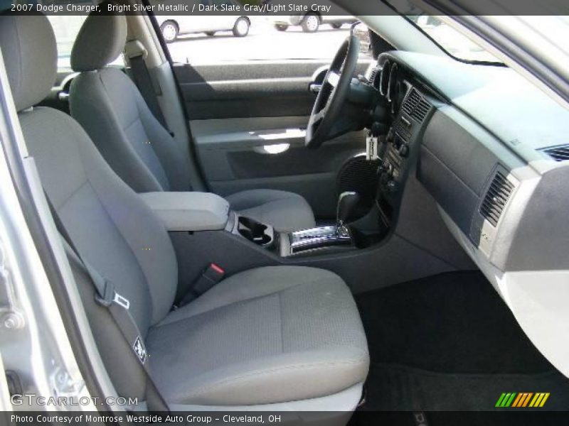 Bright Silver Metallic / Dark Slate Gray/Light Slate Gray 2007 Dodge Charger