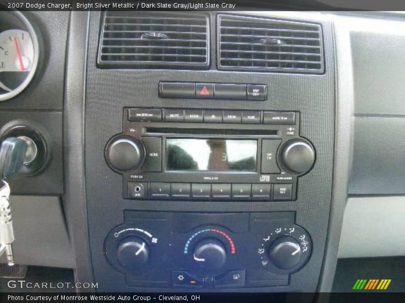 Bright Silver Metallic / Dark Slate Gray/Light Slate Gray 2007 Dodge Charger