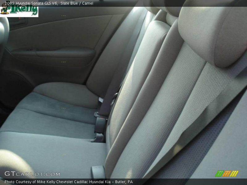 Slate Blue / Camel 2009 Hyundai Sonata GLS V6