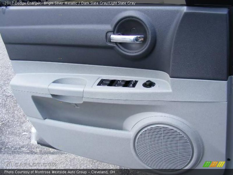 Bright Silver Metallic / Dark Slate Gray/Light Slate Gray 2007 Dodge Charger