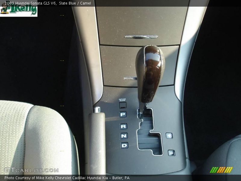 Slate Blue / Camel 2009 Hyundai Sonata GLS V6