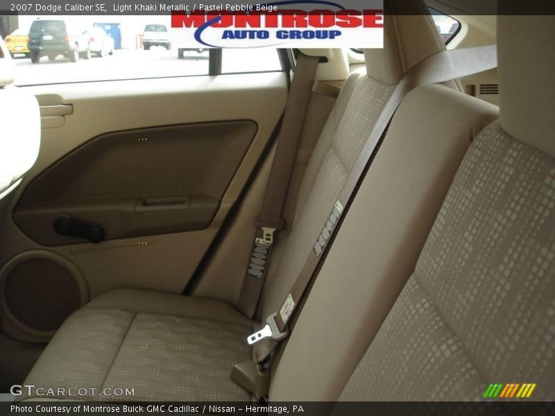 Light Khaki Metallic / Pastel Pebble Beige 2007 Dodge Caliber SE