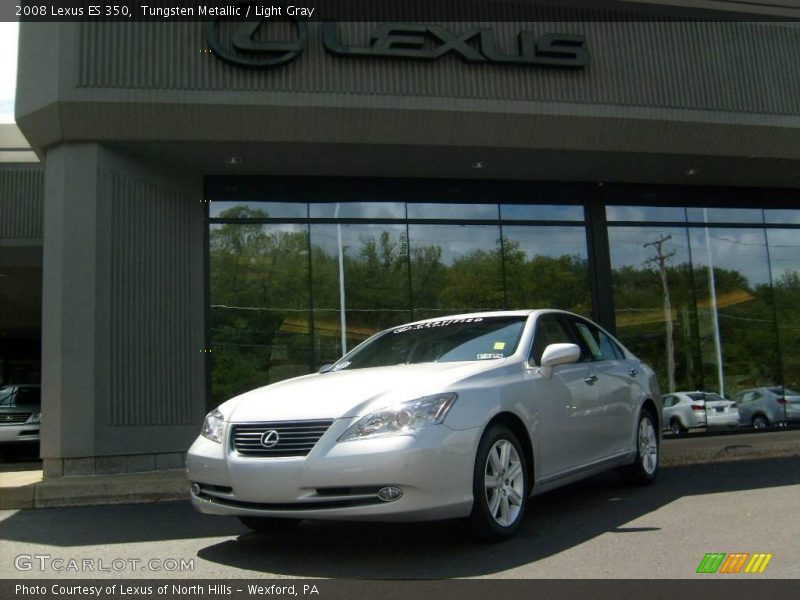 Tungsten Metallic / Light Gray 2008 Lexus ES 350
