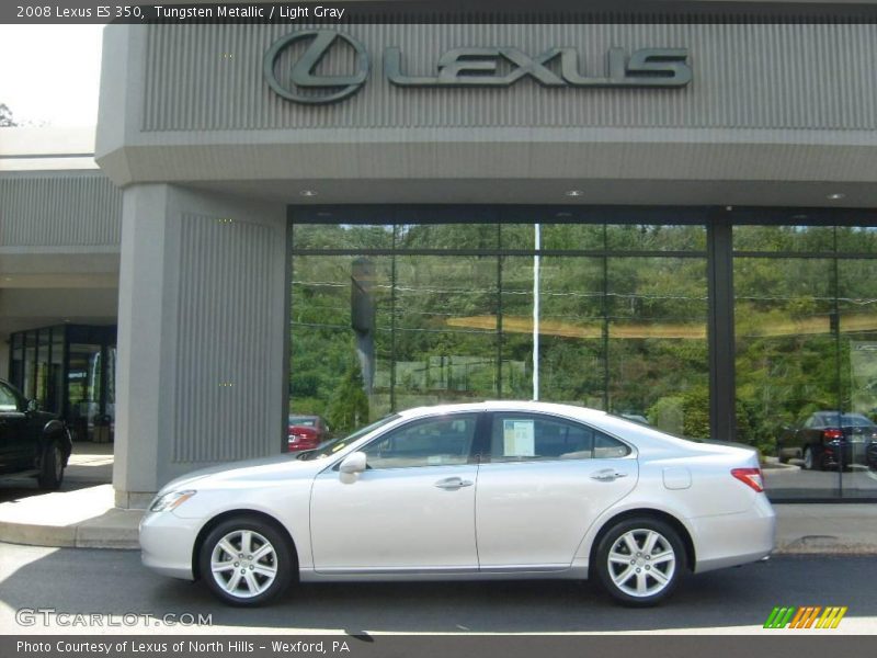 Tungsten Metallic / Light Gray 2008 Lexus ES 350