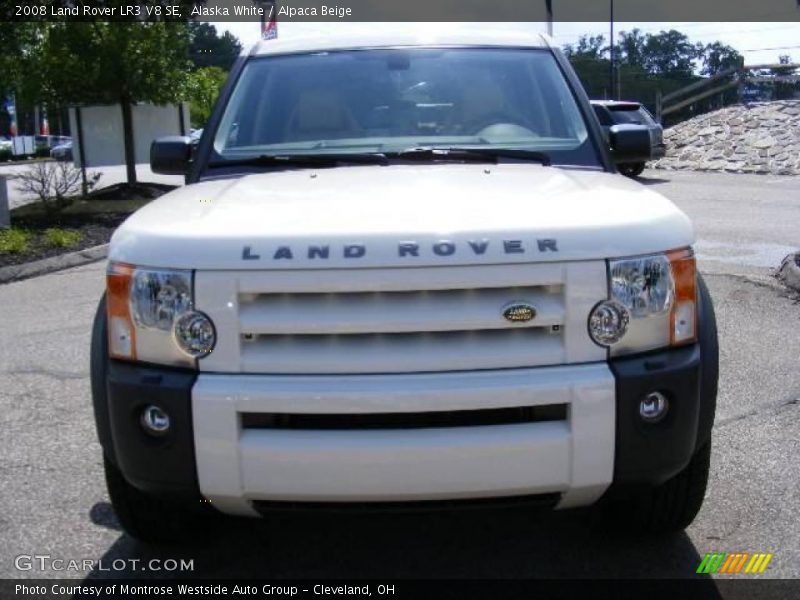 Alaska White / Alpaca Beige 2008 Land Rover LR3 V8 SE