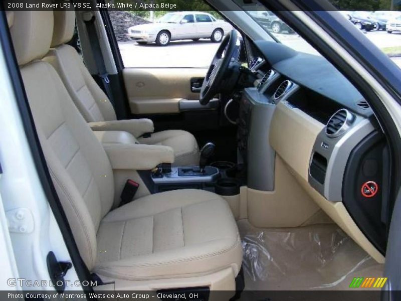 Alaska White / Alpaca Beige 2008 Land Rover LR3 V8 SE