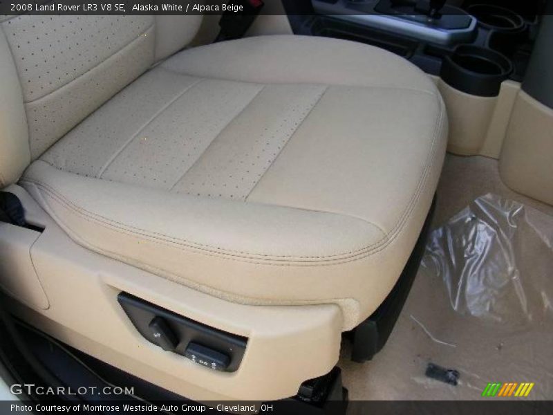 Alaska White / Alpaca Beige 2008 Land Rover LR3 V8 SE