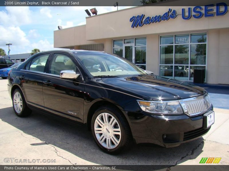 Black Clearcoat / Sand 2006 Lincoln Zephyr