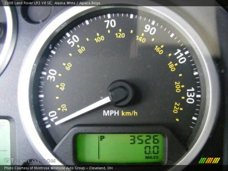 Alaska White / Alpaca Beige 2008 Land Rover LR3 V8 SE