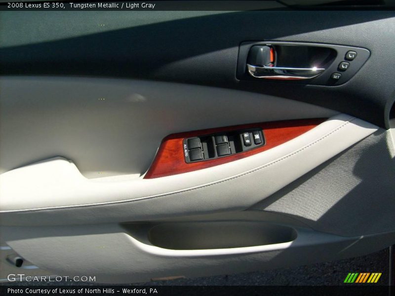 Tungsten Metallic / Light Gray 2008 Lexus ES 350