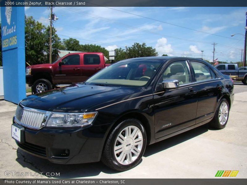 Black Clearcoat / Sand 2006 Lincoln Zephyr