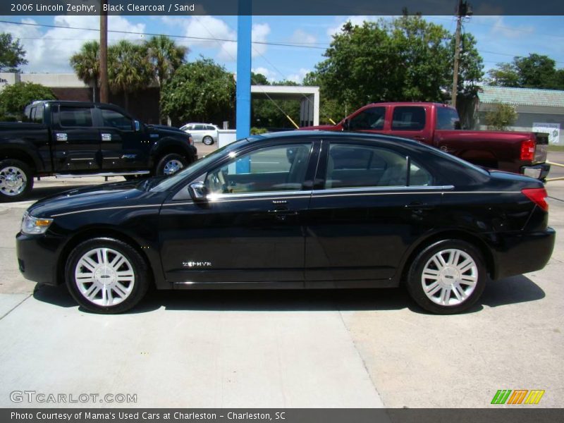 Black Clearcoat / Sand 2006 Lincoln Zephyr