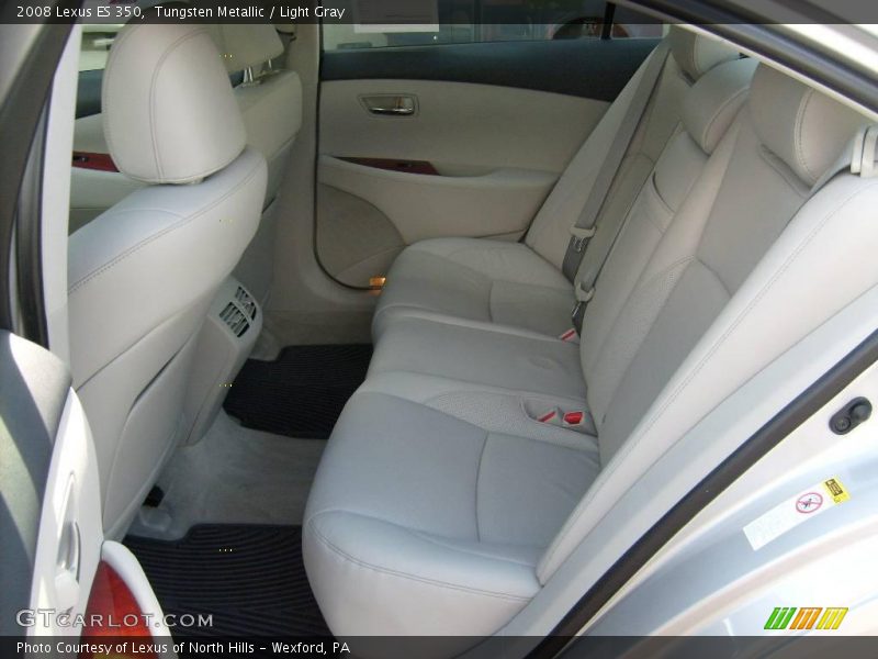 Tungsten Metallic / Light Gray 2008 Lexus ES 350