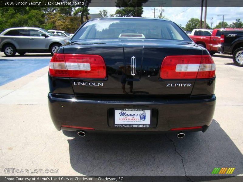 Black Clearcoat / Sand 2006 Lincoln Zephyr
