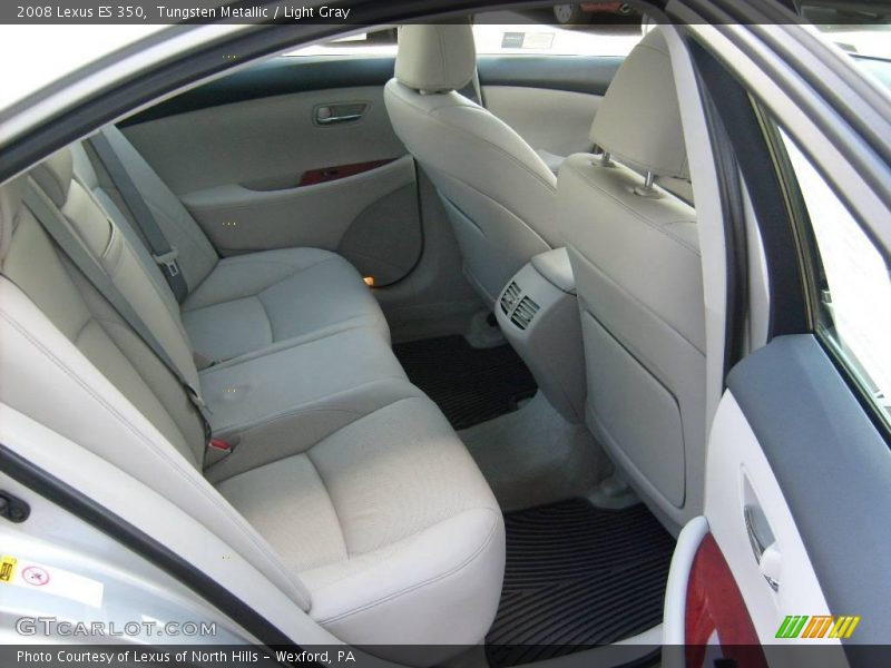 Tungsten Metallic / Light Gray 2008 Lexus ES 350