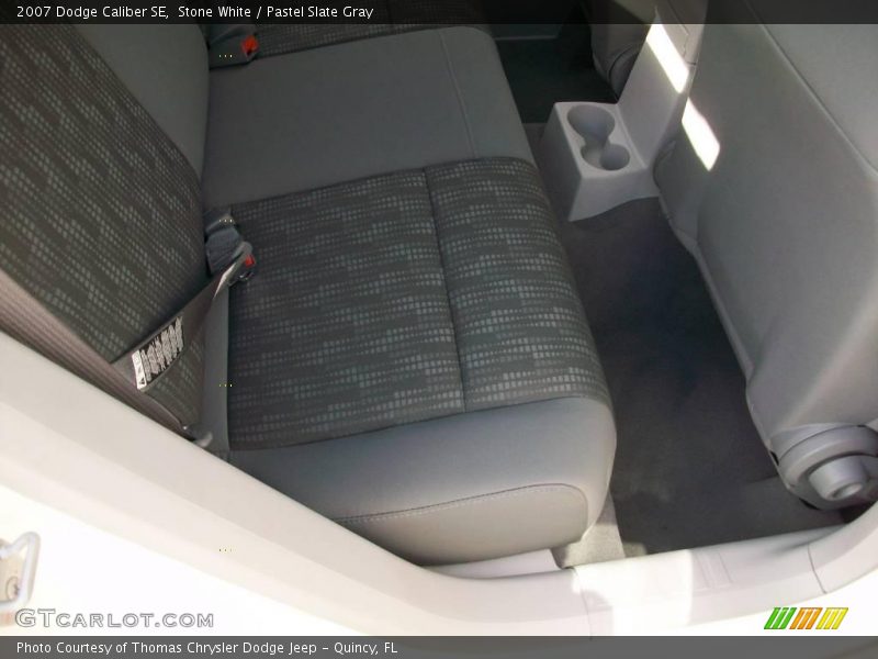 Stone White / Pastel Slate Gray 2007 Dodge Caliber SE