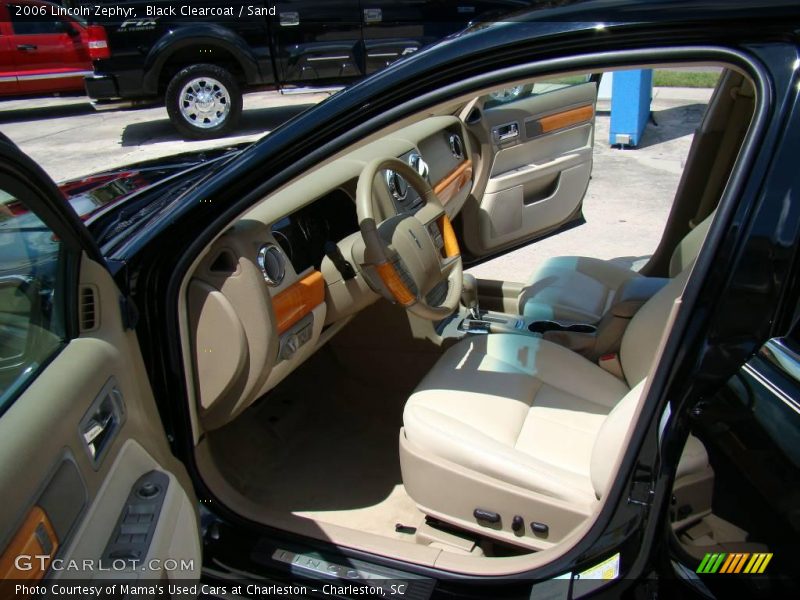 Black Clearcoat / Sand 2006 Lincoln Zephyr