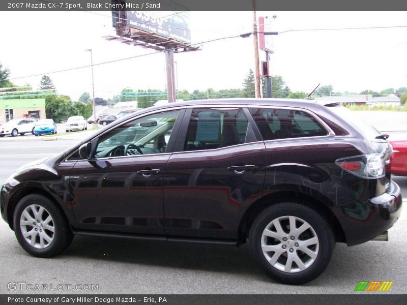 Black Cherry Mica / Sand 2007 Mazda CX-7 Sport