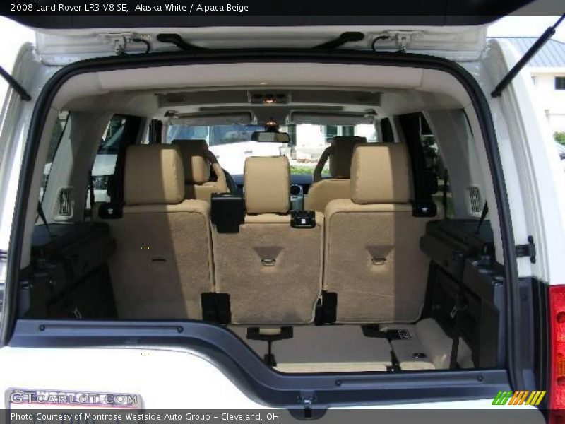 Alaska White / Alpaca Beige 2008 Land Rover LR3 V8 SE