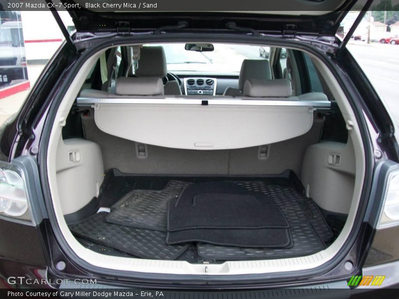Black Cherry Mica / Sand 2007 Mazda CX-7 Sport