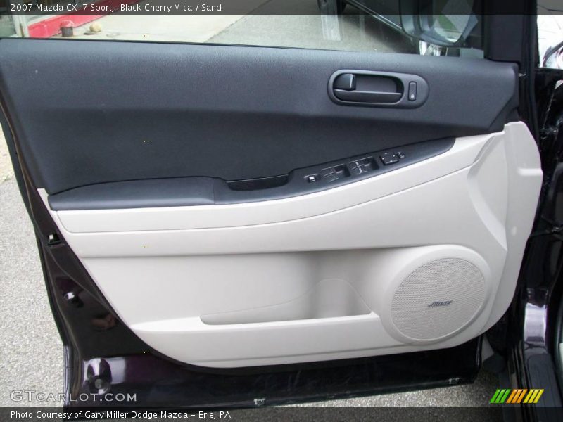 Black Cherry Mica / Sand 2007 Mazda CX-7 Sport