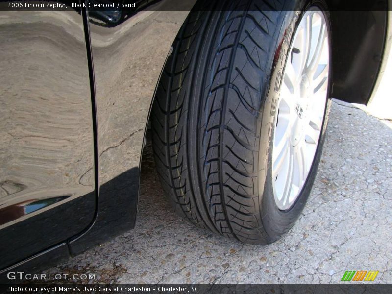 Black Clearcoat / Sand 2006 Lincoln Zephyr