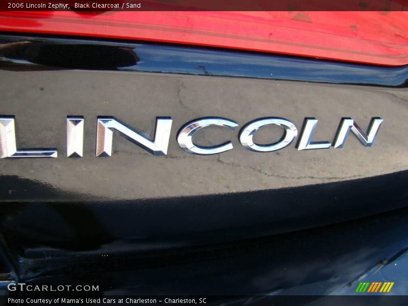 Black Clearcoat / Sand 2006 Lincoln Zephyr