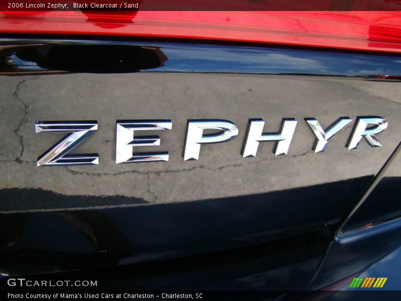 Black Clearcoat / Sand 2006 Lincoln Zephyr
