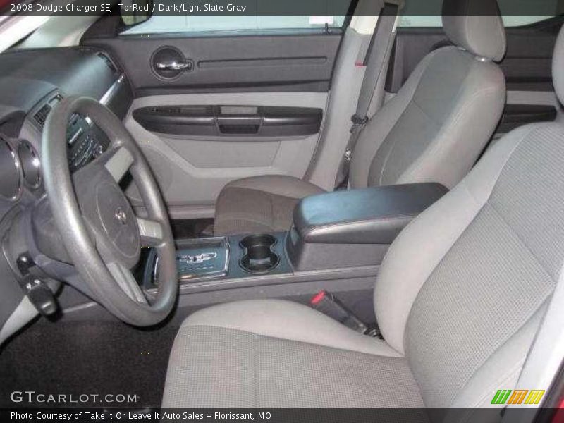 TorRed / Dark/Light Slate Gray 2008 Dodge Charger SE