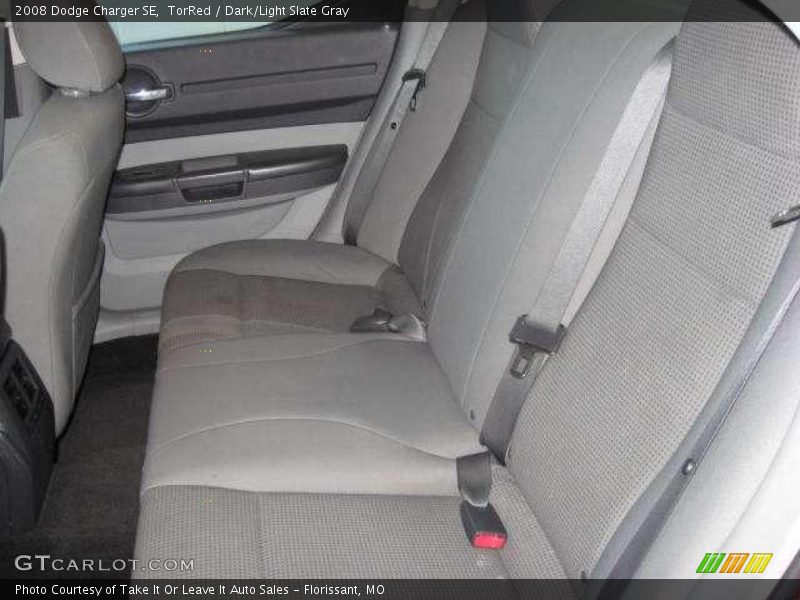 TorRed / Dark/Light Slate Gray 2008 Dodge Charger SE
