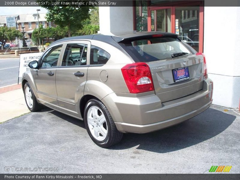 Light Khaki Metallic / Dark Slate Gray 2008 Dodge Caliber SXT