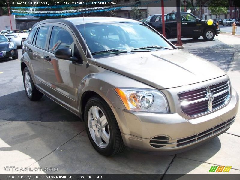 Light Khaki Metallic / Dark Slate Gray 2008 Dodge Caliber SXT