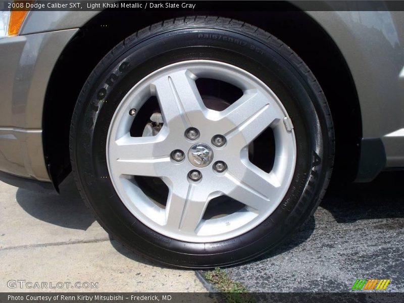 Light Khaki Metallic / Dark Slate Gray 2008 Dodge Caliber SXT