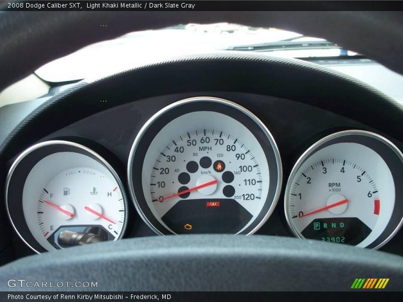 Light Khaki Metallic / Dark Slate Gray 2008 Dodge Caliber SXT