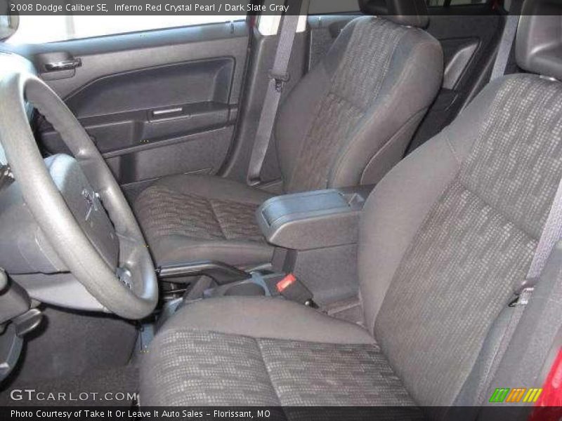 Inferno Red Crystal Pearl / Dark Slate Gray 2008 Dodge Caliber SE